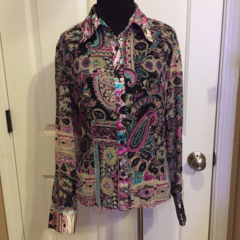 Juniors medium button down